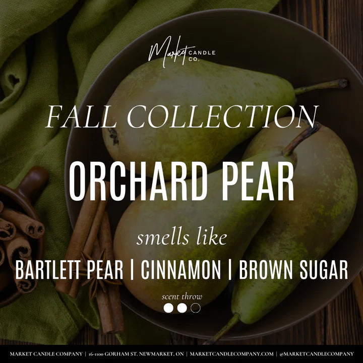 Orchard Pear Soy Candle | Market Candle Company