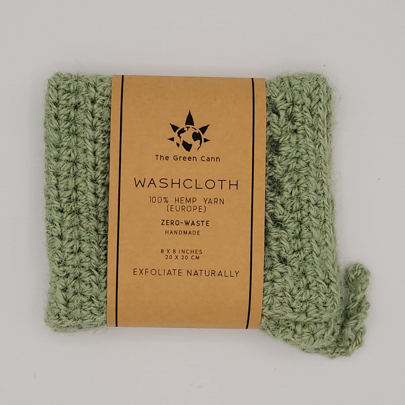 Hemp Washcloth | The Green Cann