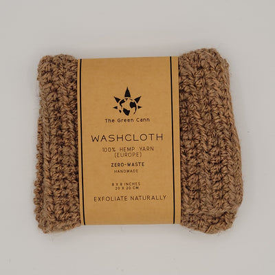 Hemp Washcloth | The Green Cann