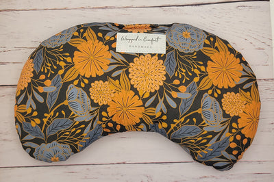 Organic Cotton Heating Pad - Bean Shaped | Wrapped in Comfort