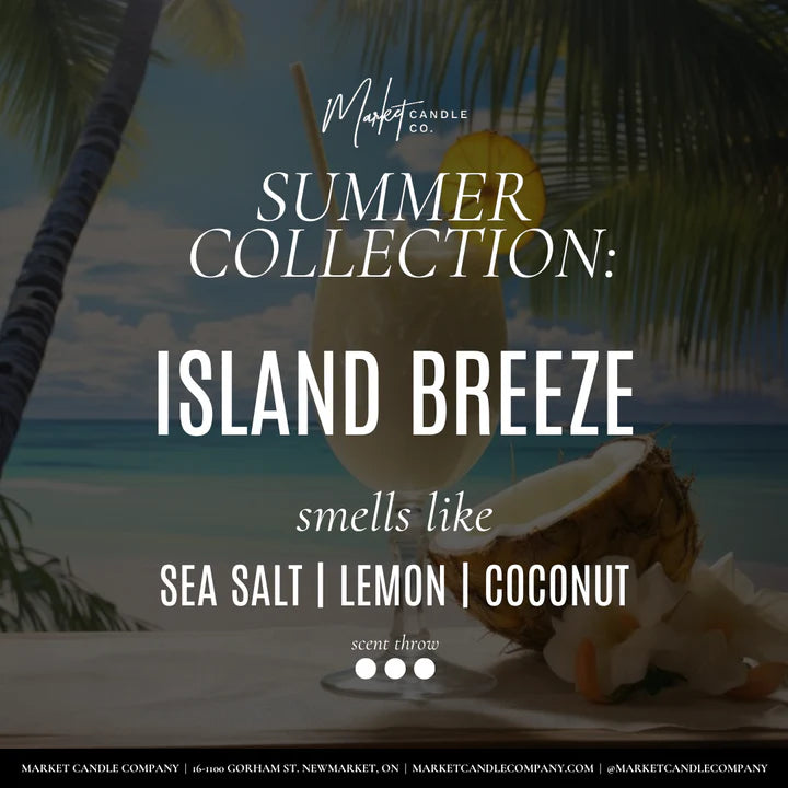 Island Breeze Soy Candle | Market Candle Company