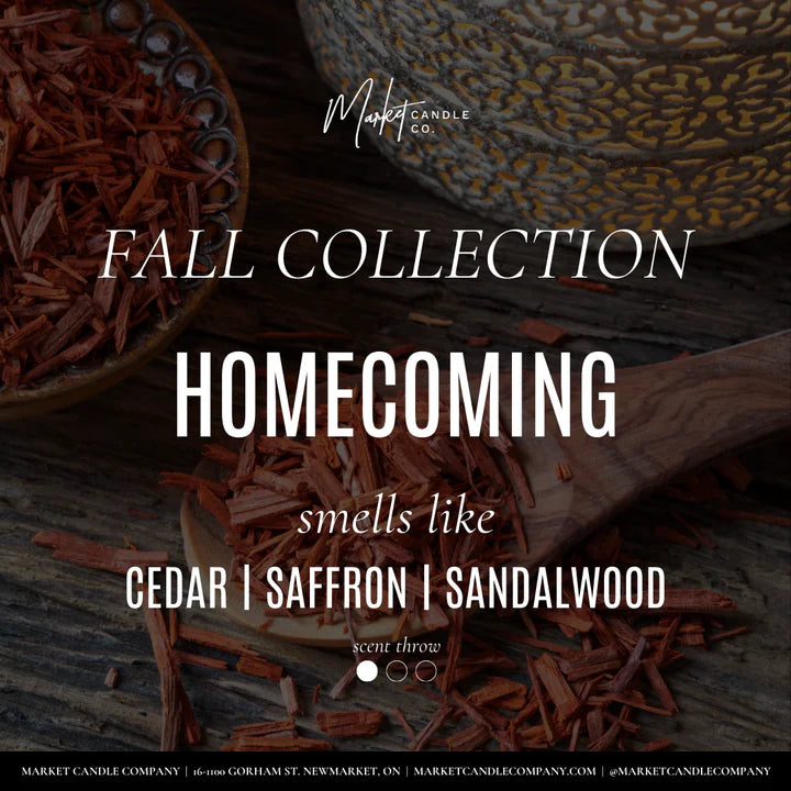 Homecoming Soy Candle | Market Candle Company