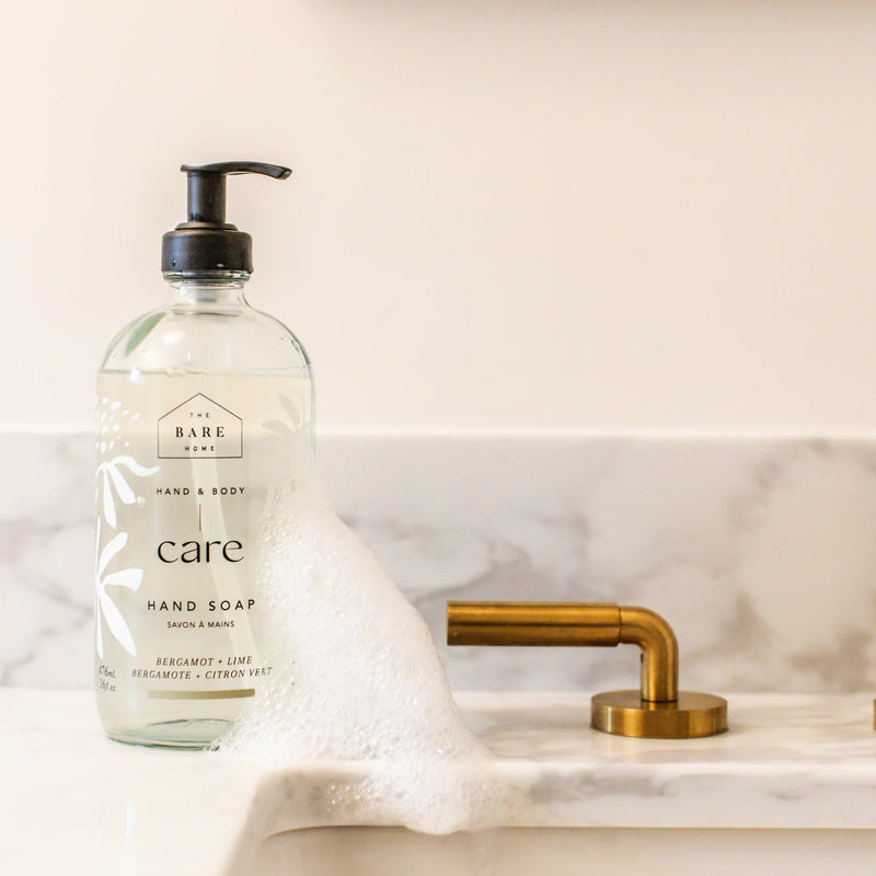 Hand Soap | Bergamot & Lime | The Bare Home