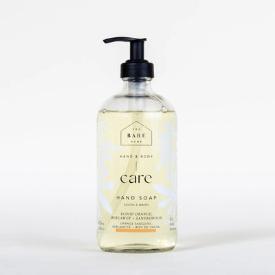 Hand Soap | Blood Orange, Bergamot & Sandalwood | The Bare Home