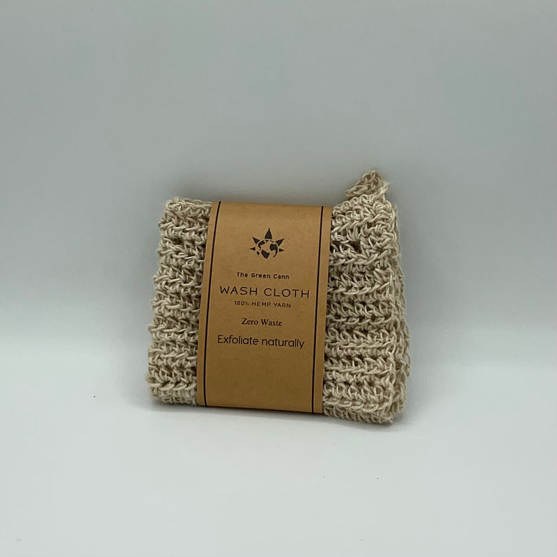 Hemp Washcloth | The Green Cann