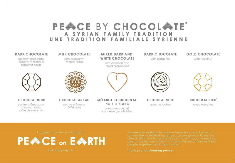 Box of 15 Assorted Chocolates | Peace by Chocolate