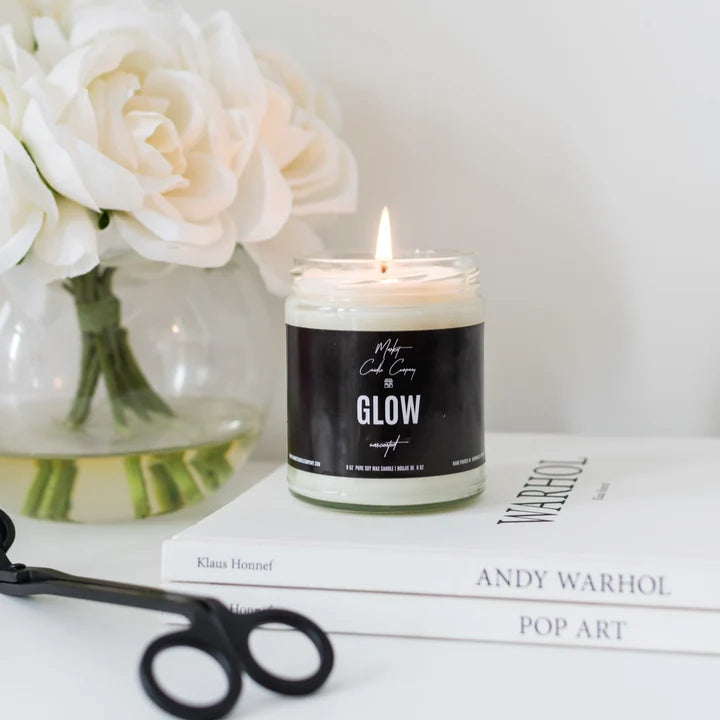 Glow Unscented Soy Candle | Market Candle Company