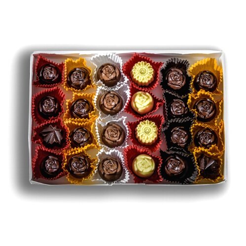 24 Peace Box Assorted Chocolates | Peace by Chocolate