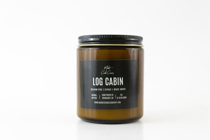 Log Cabin Soy Candle | Market Candle Company